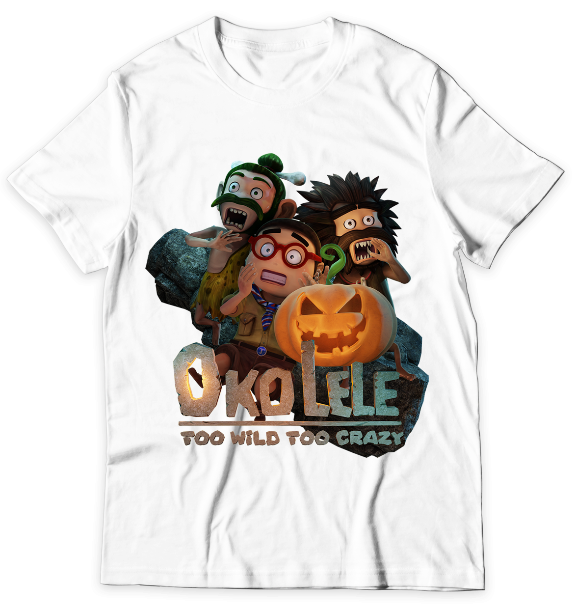 Okolele Halloween T-shirt 1 White